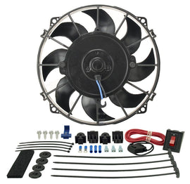 DERALE 16508 8in Tornado Electric Fan Premium Kit