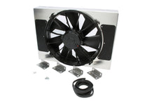 Load image into Gallery viewer, DERALE 16814 RAD Fan w/Alum Shroud Assembly