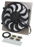 DERALE 16816 RAD Fan w/Alum Shroud Assembly