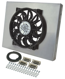 DERALE 16820 RAD Fan w/Alum Shroud Assembly