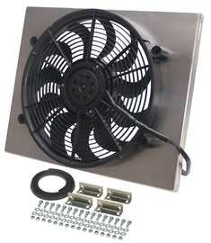DERALE 16822 RAD Fan w/Alum Shroud Assembly