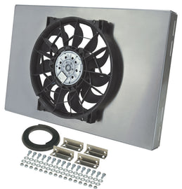 DERALE 16827 RAD Fan w/Alum Shroud Assembly