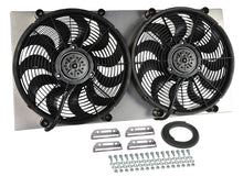 Load image into Gallery viewer, DERALE 16843 DERALE 16843 Dual 17-Inch Electric Cooling Fan with Aluminum Shroud