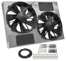 Load image into Gallery viewer, DERALE 16927 13in Dual High Output RAD Fans Puller