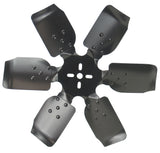 DERALE 17417 17in Rigid Race Fan Steel Blade-Reverse Rot