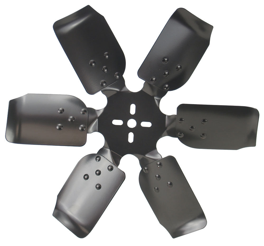 DERALE 17418 18in Rigid Race Fan (Ste el Blade-Rvrse Rot.)