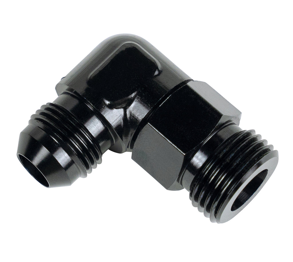 DERALE 59510 Fitting 90 Degree 7/8-14 to -10AN Male