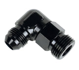 DERALE 59510 Fitting 90 Degree 7/8-14 to -10AN Male
