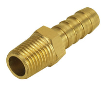 Load image into Gallery viewer, DERALE 98100 Straight Hose Barb Fitti ng 1/4 NPT M x 3/8 Barb