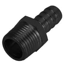 Load image into Gallery viewer, DERALE 98103 Straight Hose Barb Fitti ng 1/2 NPT M x 1/2 Barb