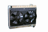 DEWITTS RADIATOR 32-4139017A Radiator w/Fans C-10 Trk 63-66 Auto Trans Raw