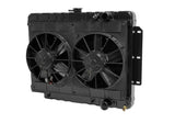 DEWITTS RADIATOR 32-4239014A Radiator w/Fans Impala 59-64 Auto Trans Black