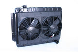 DEWITTS RADIATOR 32-4239016A Radiator w/Fans Impala 65-70 Auto Trans Black