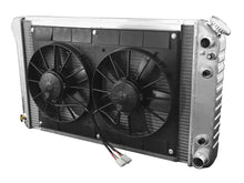 Load image into Gallery viewer, DEWITTS RADIATOR 32-6139005A Radiator w/Fans Camaro 70-81 LS Auto Trans Raw