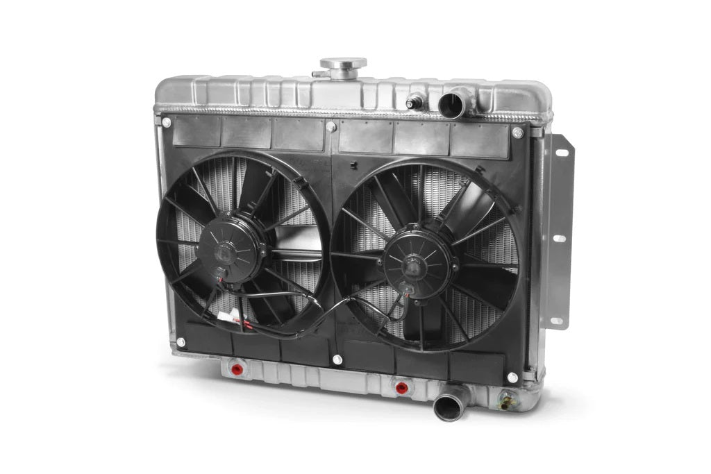 DEWITTS RADIATOR 32-6139014A Radiator w/Fans Impala LS 59-64 Auto Trans Raw