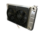 DEWITTS RADIATOR 32-6139018M Radiator w/Fans C-10 Trk LS 67-72 Man Trans Raw