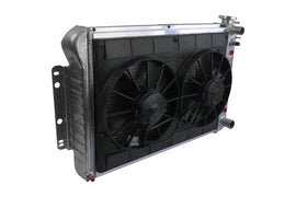 DEWITTS RADIATOR 32-6139022A Radiator w/Fans Camaro 67-69 LS Auto Trans Raw