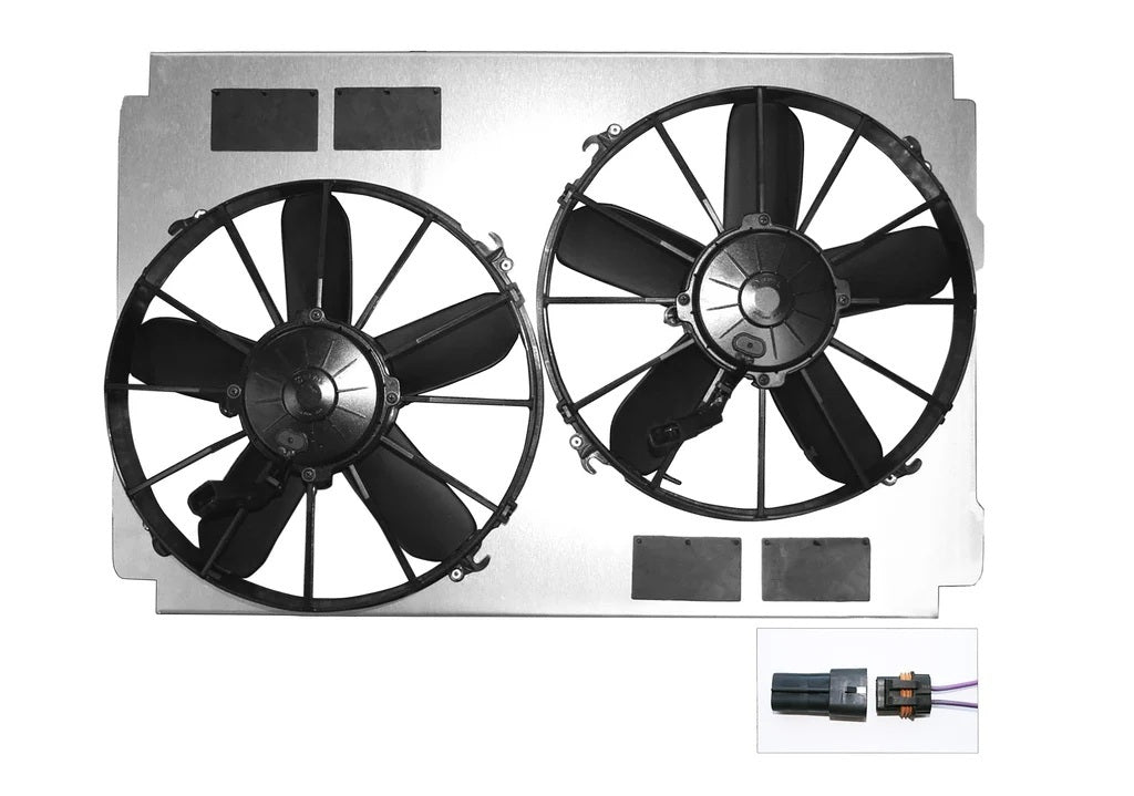 DEWITTS RADIATOR 32-SP015-SC DeWitts Radiator 32-SP015-SC Fan Upgrade Kit for 1997-2004 Chevy Corvette Supercharged