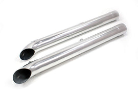 DOUGS HEADERS D930 Side Pipes - Silver (Pair)