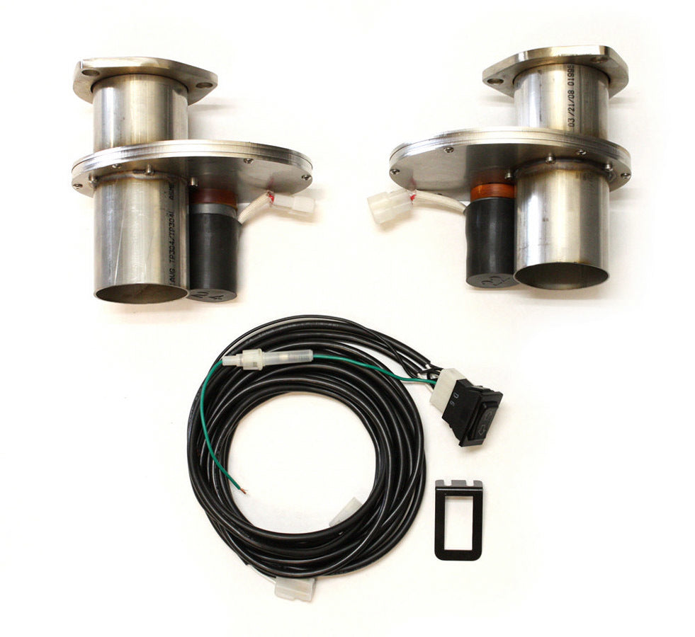 DOUGS HEADERS DEC300A Electric Exhaust Cut-Outs - 3.00 (Pair)