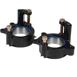 DIVERSIFIED MACHINE SRC-2575B Small Double Bearing Birdcage Set Black