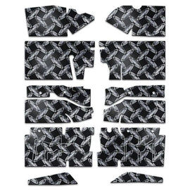 DYNAMAT XFOM3F 79-93 Mustang Floor Kit Custom Cut