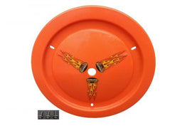 DOMINATOR RACE PRODUCTS 1006-B-FLO-OR Wheel Cover Bolt-On Fluo Orange Real Style