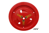 DOMINATOR RACE PRODUCTS 1007-B-RD Wheel Cover Bolt-On Red Real Style