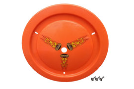 DOMINATOR RACE PRODUCTS 1012-B-FLO-OR Wheel Cover Bolt-On Fluo Orange