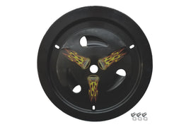 DOMINATOR RACE PRODUCTS 1013-B-BK Wheel Cover Bolt-On Black