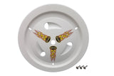 DOMINATOR RACE PRODUCTS 1013-B-WH Wheel Cover Bolt-On White