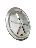 DOMINATOR RACE PRODUCTS 1031-B-POL Wheel Cover Louver Vent Alum Bolt 15in Polished