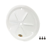 DOMINATOR RACE PRODUCTS 1031-B-WH Wheel Cover Louver Vent Alum Bolt 15in White