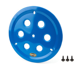DOMINATOR RACE PRODUCTS 1032-B-BL Wheel Cover Hole Vent Alum Bolt 15in Blue