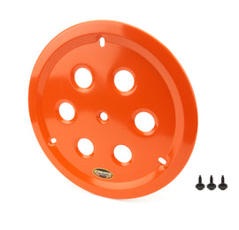 DOMINATOR RACE PRODUCTS 1032-B-OR Wheel Cover Hole Vent Alum Bolt 15in Orange