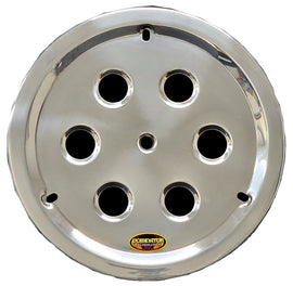 DOMINATOR RACE PRODUCTS 1032-B-POL Wheel Cover Hole Vent Alum Bolt 15in Polished
