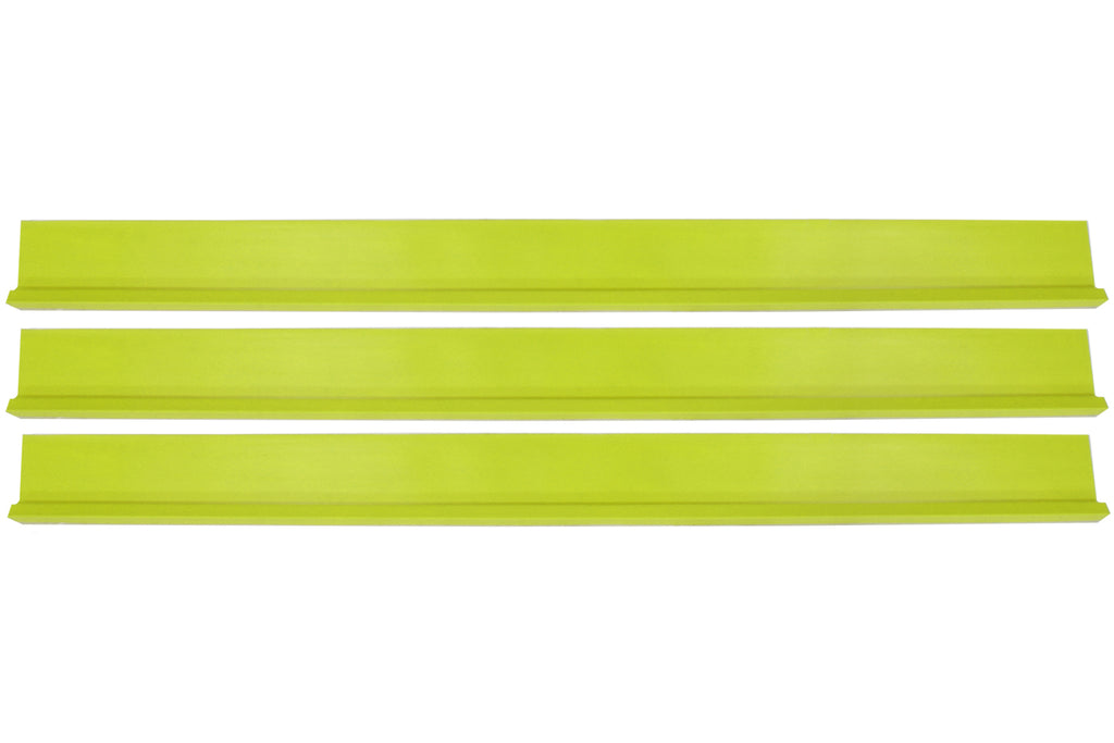 DOMINATOR RACE PRODUCTS 1100-FLO-YE Dirt Rocker Set Flou Yellow 3pc