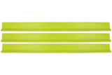 DOMINATOR RACE PRODUCTS 1100-FLO-YE Dirt Rocker Set Flou Yellow 3pc