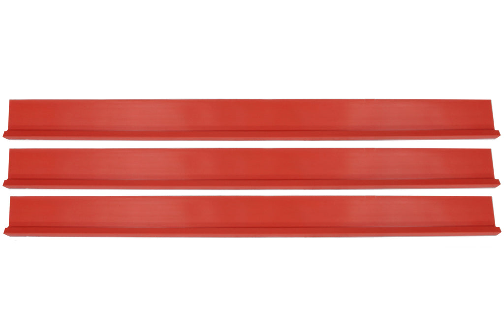 DOMINATOR RACE PRODUCTS 1100-RD Dirt Rocker Set Red 3pc