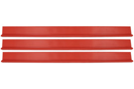 DOMINATOR RACE PRODUCTS 1100-RD Dirt Rocker Set Red 3pc