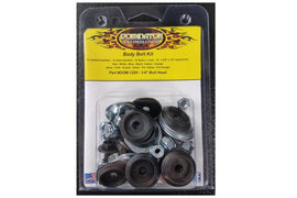 DOMINATOR RACE PRODUCTS 1200-B-BK Body Bolt Kit Black Hex Head