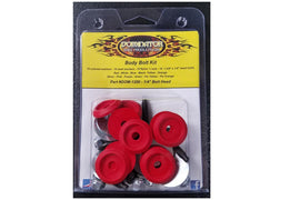 DOMINATOR RACE PRODUCTS 1200-B-RD Body Bolt Kit Red Hex Head