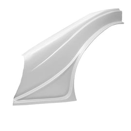 DOMINATOR RACE PRODUCTS DOM-2001F-WH Dominator Race Products Outlaw Driver Side Plastic Flare in White - DOM-2001F-WH