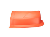 DOMINATOR RACE PRODUCTS DOM-2001N-FLO-OR Dominator Race Products Outlaw Left Nose for Asphalt Late Models - Fluorescent Orange Plastic Driver Side Part DOM-2001N-FLO-OR