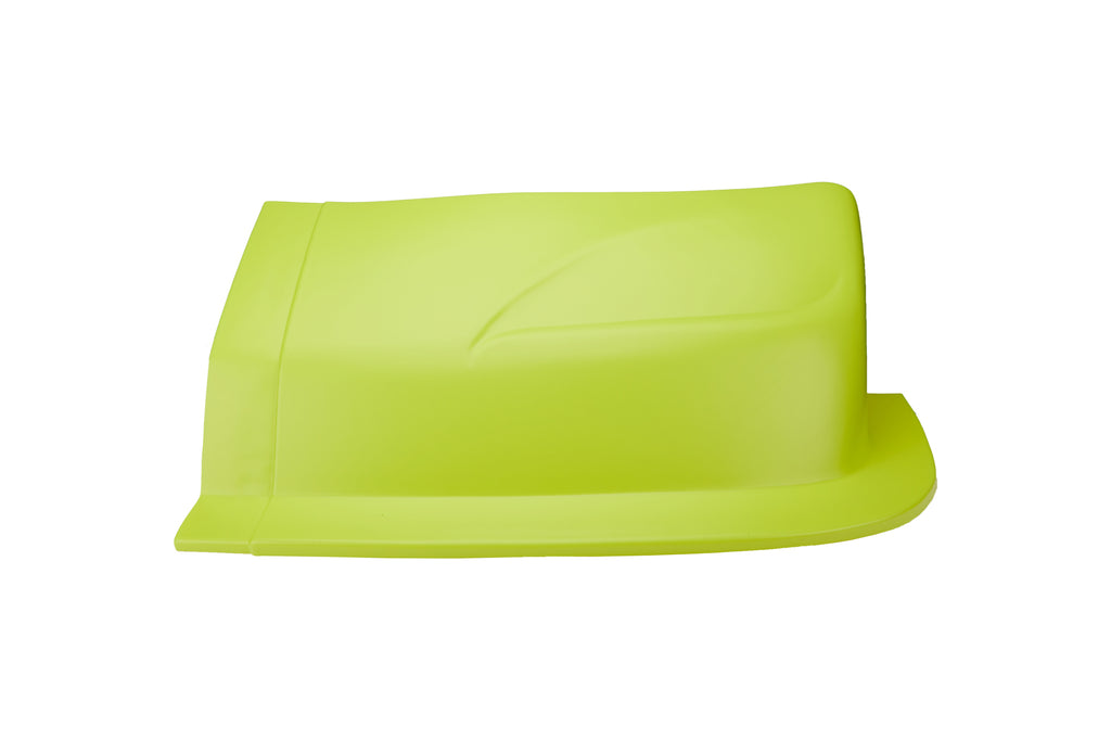 DOMINATOR RACE PRODUCTS DOM-2001N-FLO-YE Dominator Race Products Outlaw Left Nose for Asphalt Late Models - Fluorescent Yellow Plastic