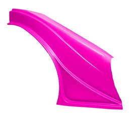 DOMINATOR RACE PRODUCTS DOM-2002F-PK Dominator Race Products Outlaw Passenger Side Pink Plastic Flare for Asphalt Late Models - DOM-2002F-PK