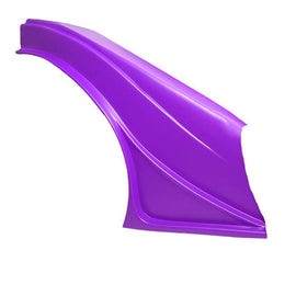 DOMINATOR RACE PRODUCTS DOM-2002F-PU Dominator Race Products Outlaw Passenger Side Plastic Flare in Purple - DOM-2002F-PU