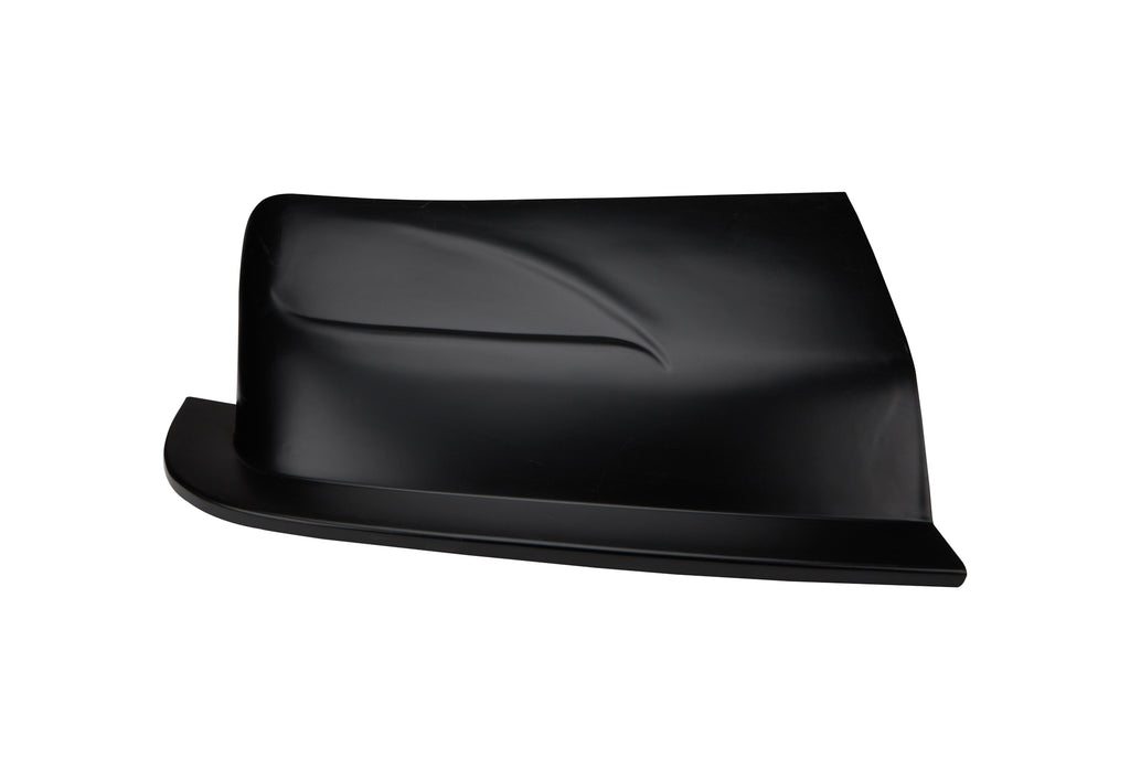 DOMINATOR RACE PRODUCTS DOM-2002N-BK Dominator Race Products Outlaw Left and Right Nose Set for Asphalt Late Models - Black Plastic