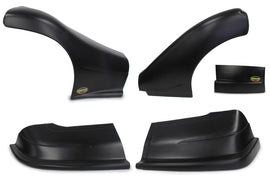 DOMINATOR RACE PRODUCTS 2300-BK Dominator Late Model Nose Kit Black