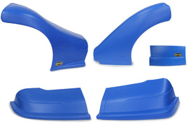 DOMINATOR RACE PRODUCTS 2300-BL Dominator Late Model Nose Kit Blue